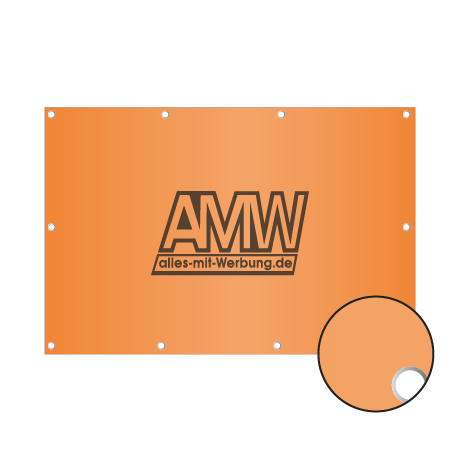 Blockout Banner | individuelle Größe | einseitig bedruckt