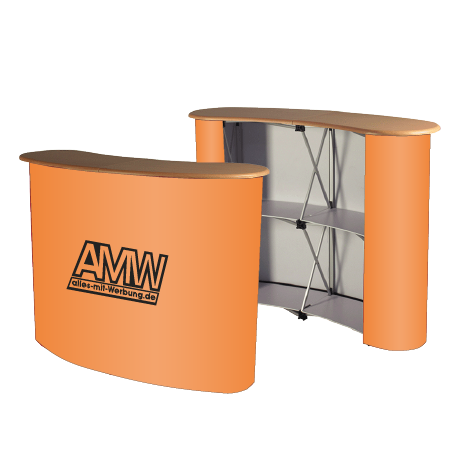 Messetheke Pop-Up | 2x2 | einseitig bedruckt