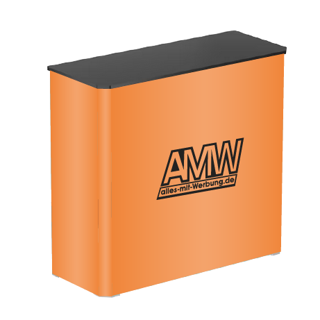 Messetheke FASTFRAME™ | B 102 cm x H 102,5 cm x T 41 cm | bedruckt