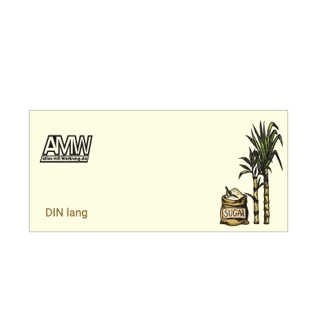 Drucksachen aus Zuckerrohrpapier