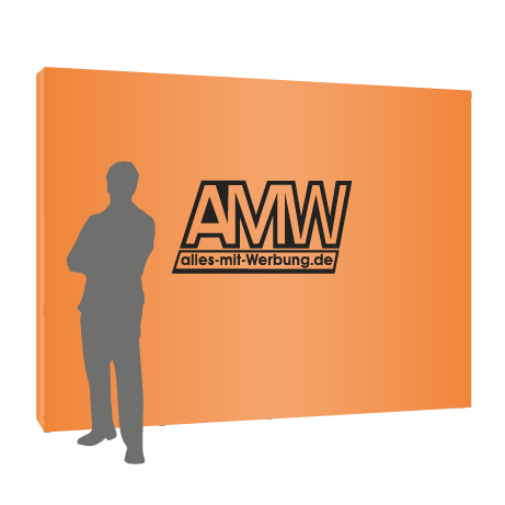 Textilfaltwand | 4 x 3 Felder gerade | einseitig bedruckt