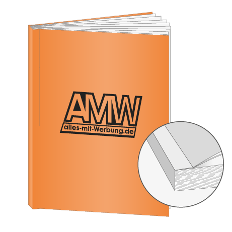 Broschüren Klebebindung DIN A4