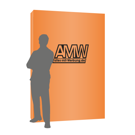 Textilfaltwand | 2 x 3 Felder gerade | einseitig bedruckt