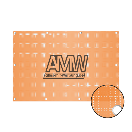 Fahnenstoff Banner | individuelle Größe | einseitig bedruckt