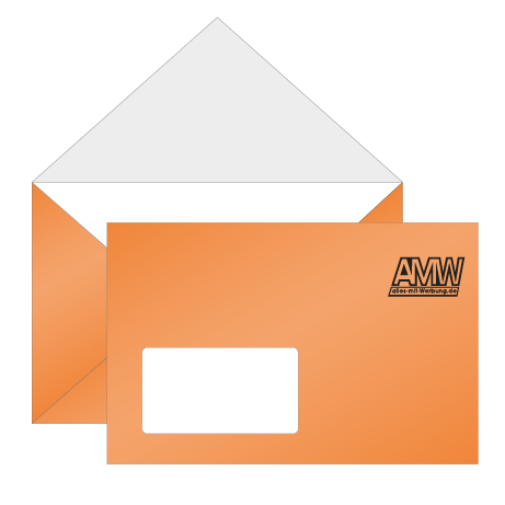 Briefumschläge mit Fenster