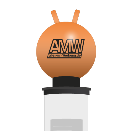 Aufblasbarer Hüpfball als Sonderproduktion