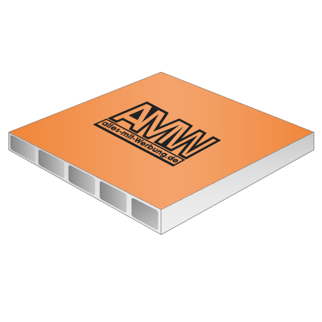 Hohlkammerplatte, 3 mm