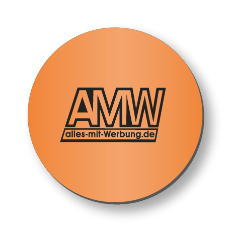 Getränkeuntersetzer aus Airlaid | D 9 cm rund | einseitig bedruckt