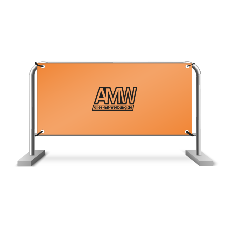 Absperrgitterbanner | individuelle Größe | einseitig bedruckt