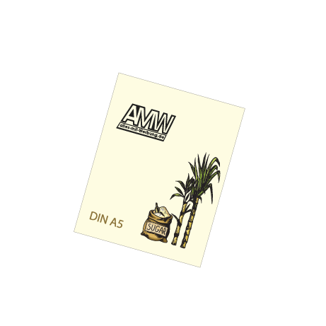 Flyer aus Zuckerrohr | DIN A5 | einseitig bedruckt