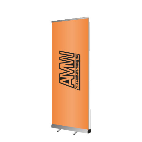 Roll-Up Double | B 85 cm x H 200 cm | beidseitig bedruckt